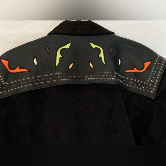 GUESS VTG 92 Georges Marciano Western Trucker Jacket - Picture 15 of 16